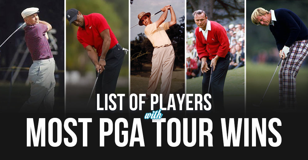 list of players with most pga tour wins