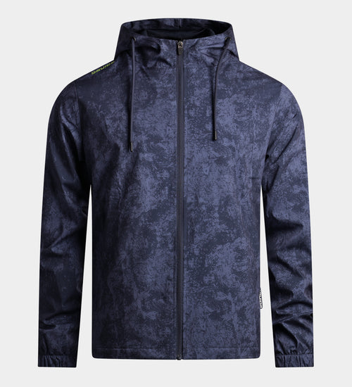 BLIZZARD JACKET - MARINEBLAU / LIMETTETTE