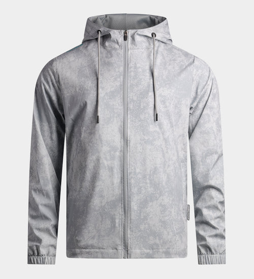 BLIZZARD JACKET - GRAU / PETROL