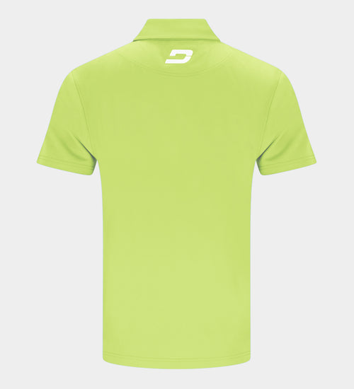 BLOCK PIQUE POLO - LIME