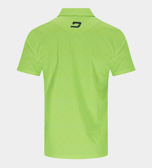 CHEVRON POLO - CITRON VERT