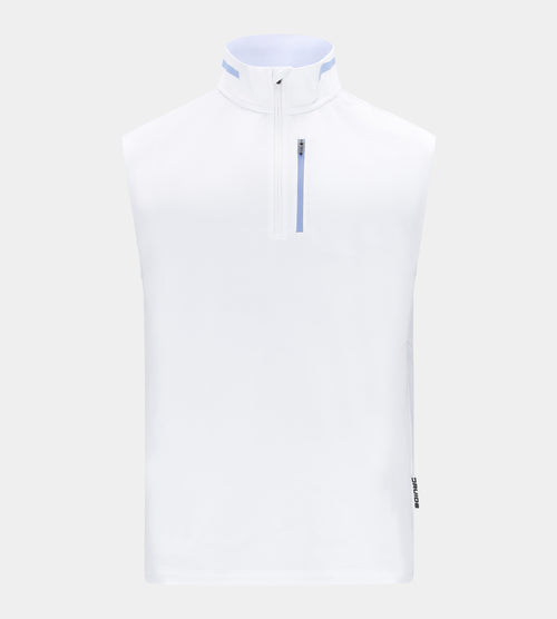 Fairway Flex Sleeveless Vest in White Men s Golf Gilets Druids