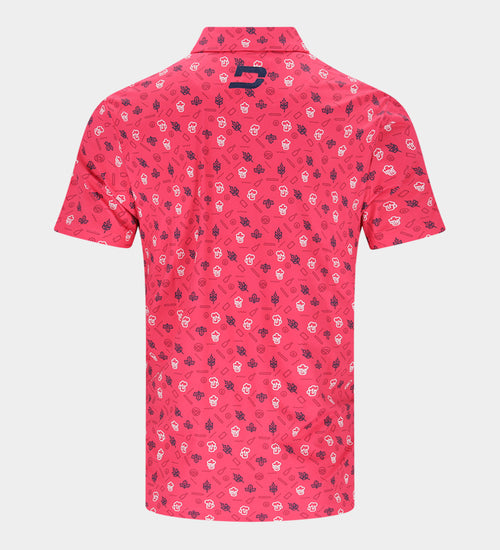 HOPS N BARLEY POLO - PINK