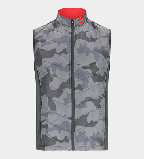 KYTE CAMO GILET - CHARCOAL