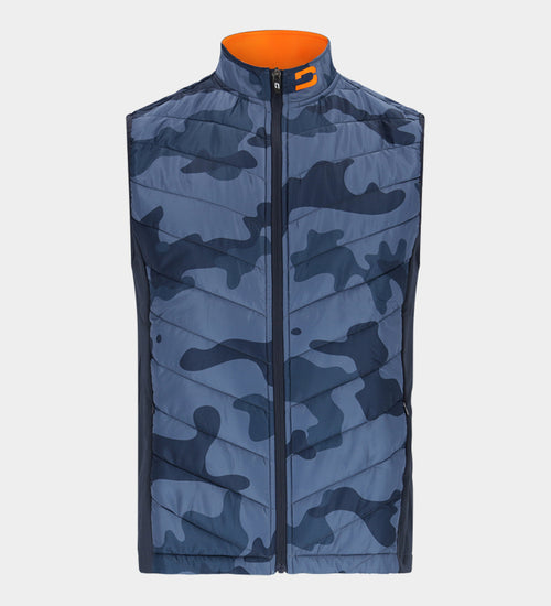 KYTE CAMO GILET - MARINO