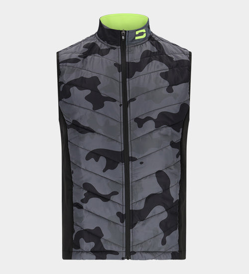 KYTE CAMO GILET - NERO