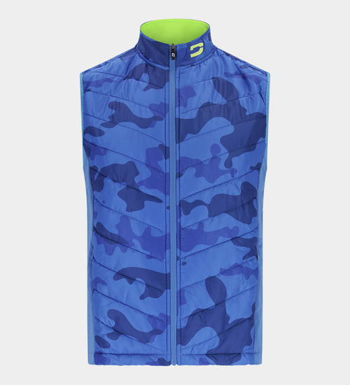 KYTE CAMO GILET - BLU