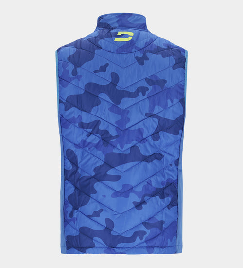 KYTE CAMO GILET - BLEU