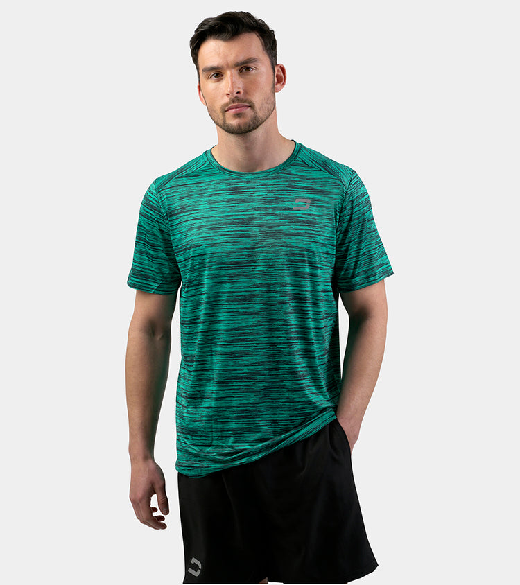 Men's Tech Lite T-Shirt In Teal | Relaxed Fit Sports Tee | Druids