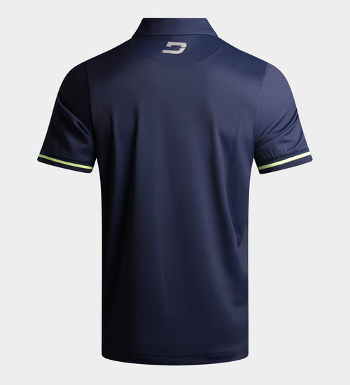 MODERN ABSTRACT POLO - MARINO