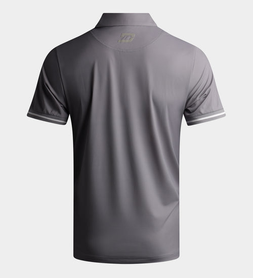 MODERN ABSTRACT POLO - GRIGIO