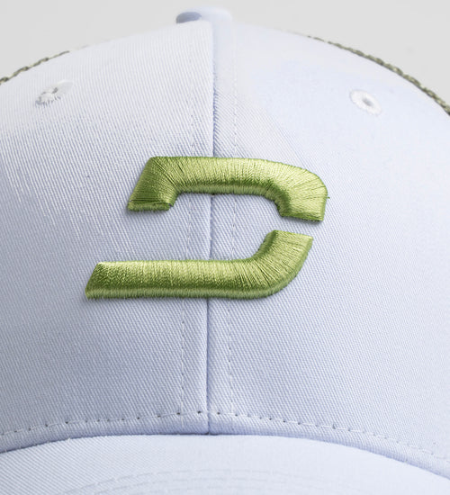 PLAYERS D CAP - WHITE / SAGE