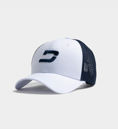 PLAYERS D CAP - WHITE / NAVY