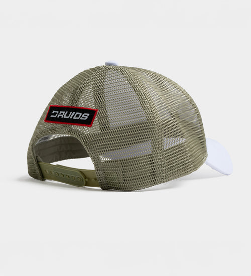 PLAYERS D BADGE CAP - WHITE / SAGE