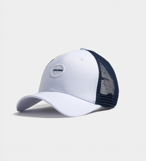 PLAYERS D BADGE CAP - WHITE / NAVY