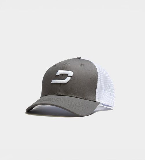 PLAYERS D CAP - GREY / WHITE