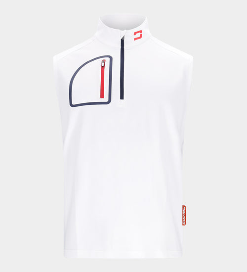 NAUTICAL SLEEVELESS - WHITE