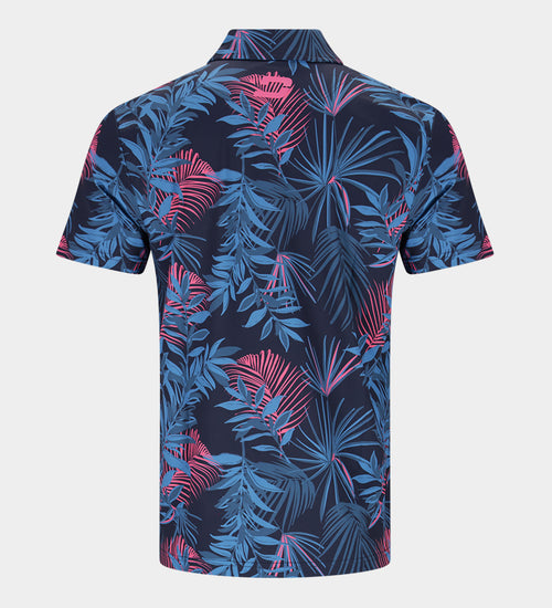 NEON TROPIC POLO - MARINO SUAVE