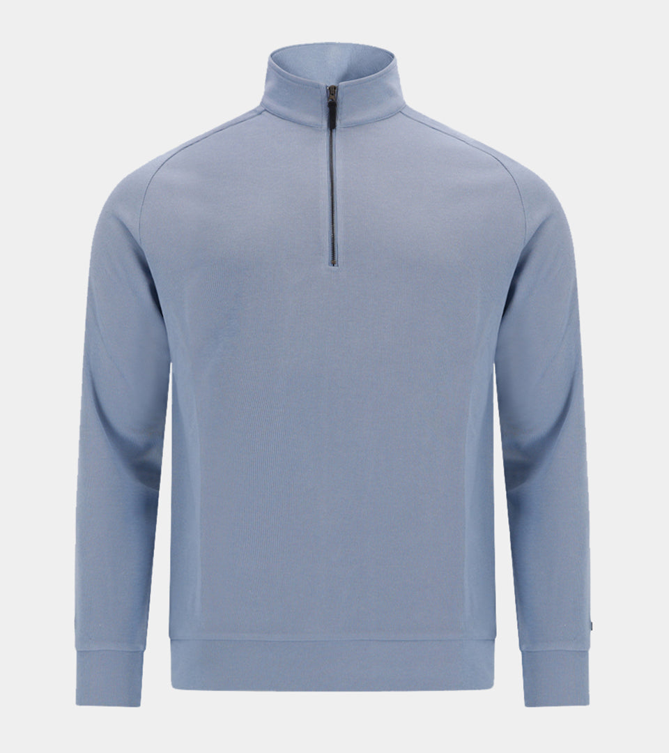 Players Knitted Mid layer In Blue | Men's Golf Jumper | Druids