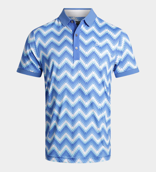 PRINT-TEK POLO - BLU