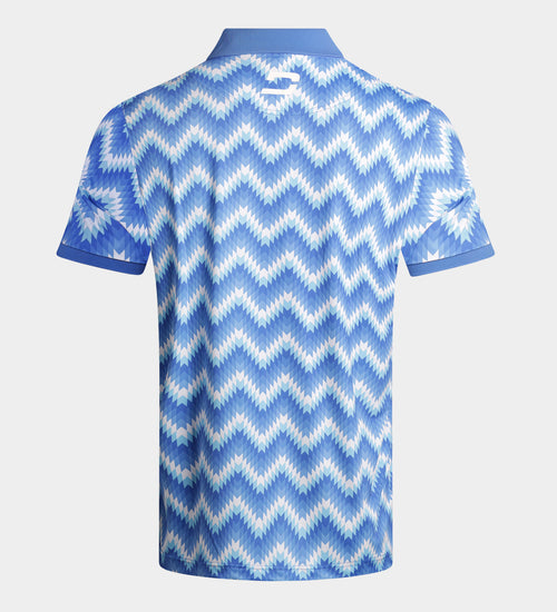 PRINT-TEK POLO - BLU