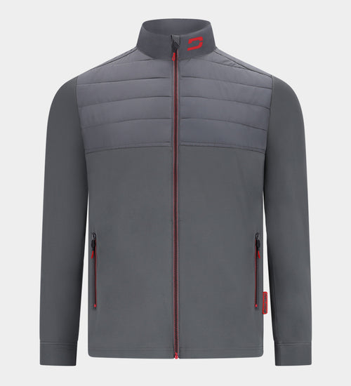 REFLEX JACKET - CARBÓN / ROJA