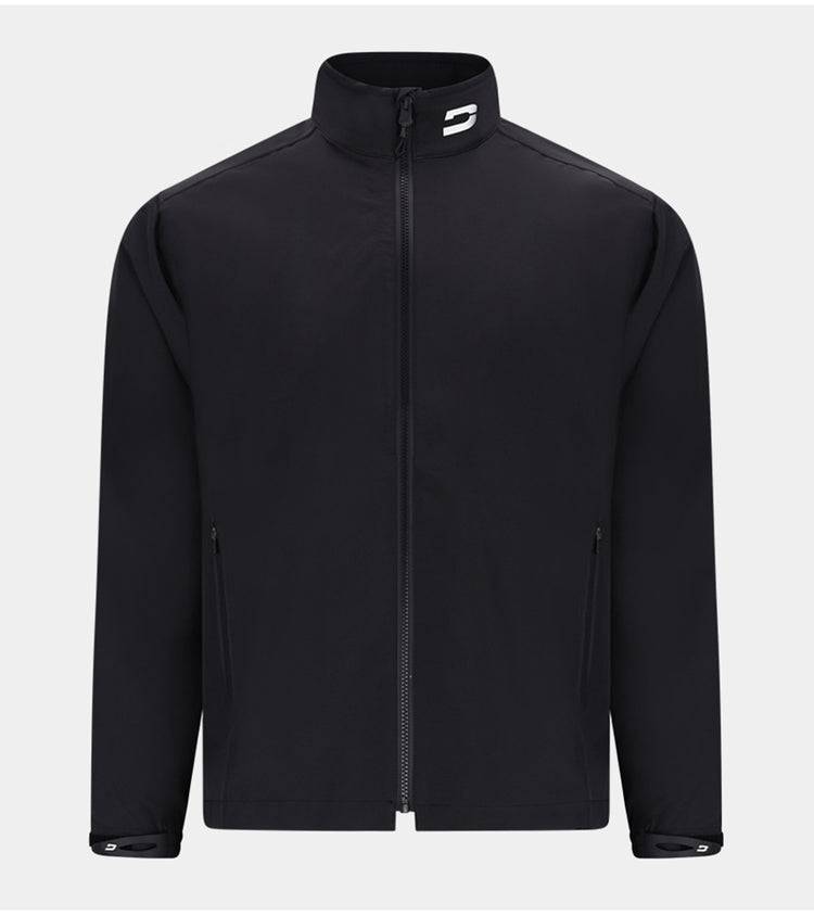 Rain Tek Suit Jacket in Black | Golf Waterproof | Druids