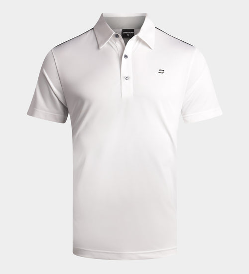 TECH DROP POLO - WHITE