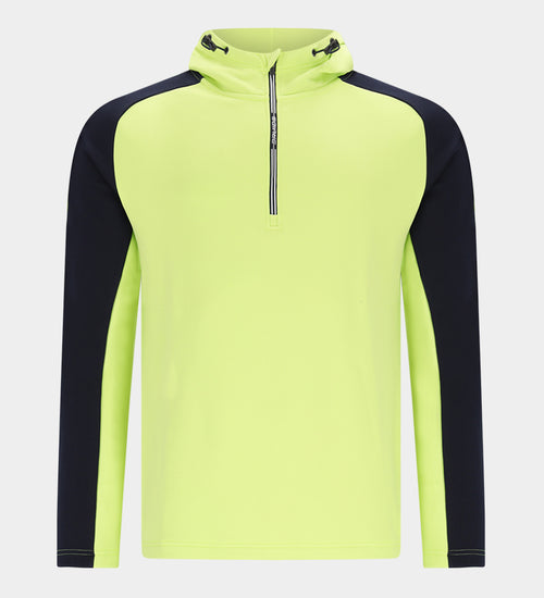 TWO TONE HOODIE 2.0 - LIME / MARINO