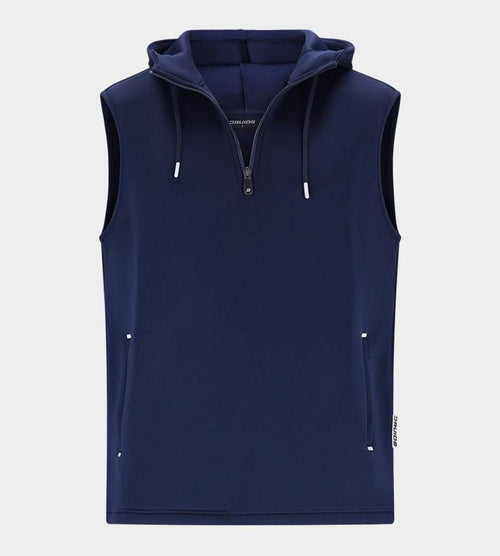 BLAZE SLEEVELESS HOODIE NAVY