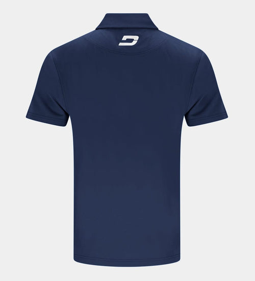 BLOCK PIQUE POLO - NAVY