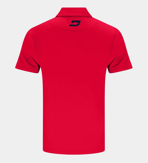 BLOCK PIQUE POLO - ROOD