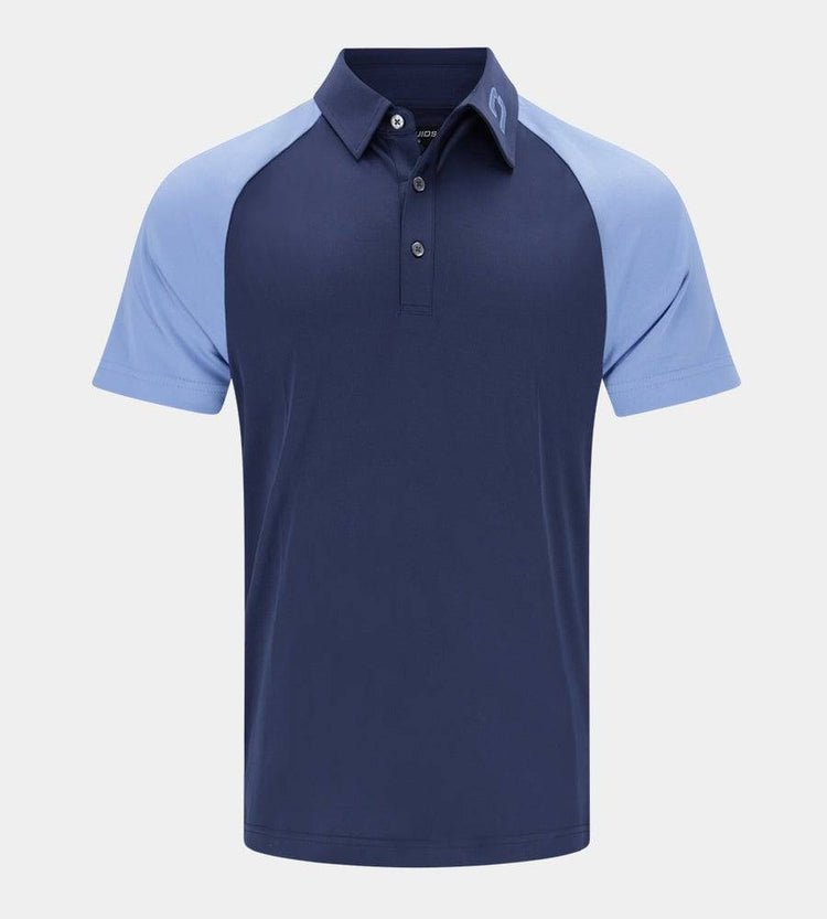 Men s Bold Polo in Navy Golf Affordable Polo Shirts Druids