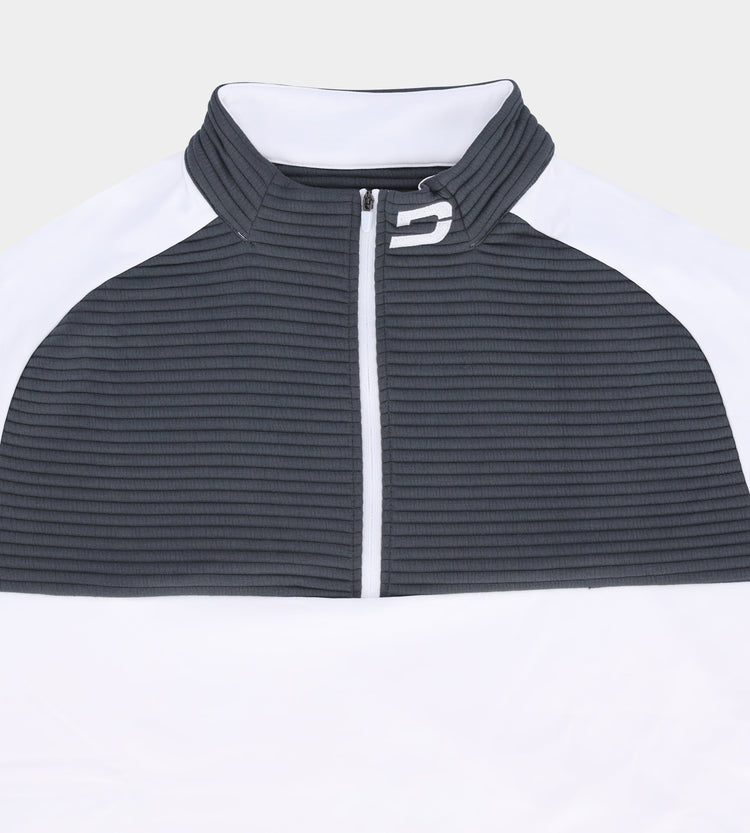 Contrast Mid Layer in White Men s Golf Mid Layers Druids