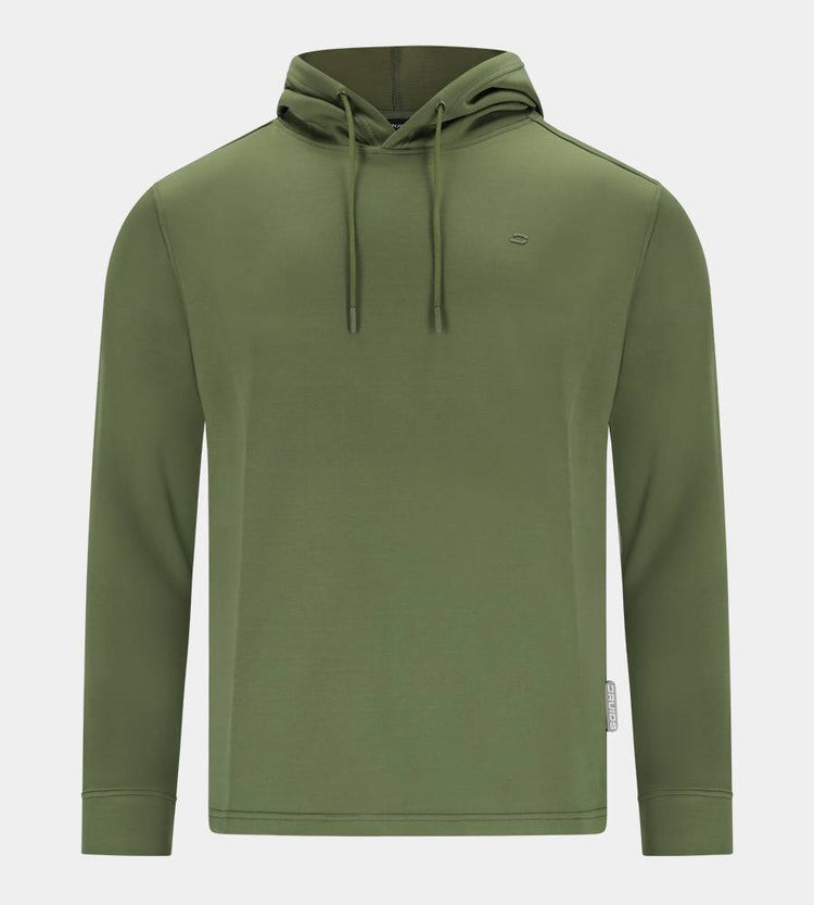 Sudadera verde caqui shops