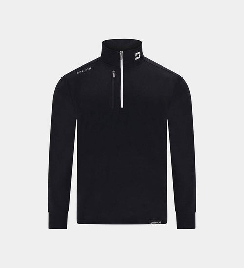 KIDS ULTRA BLEND 1/4 ZIP BLACK